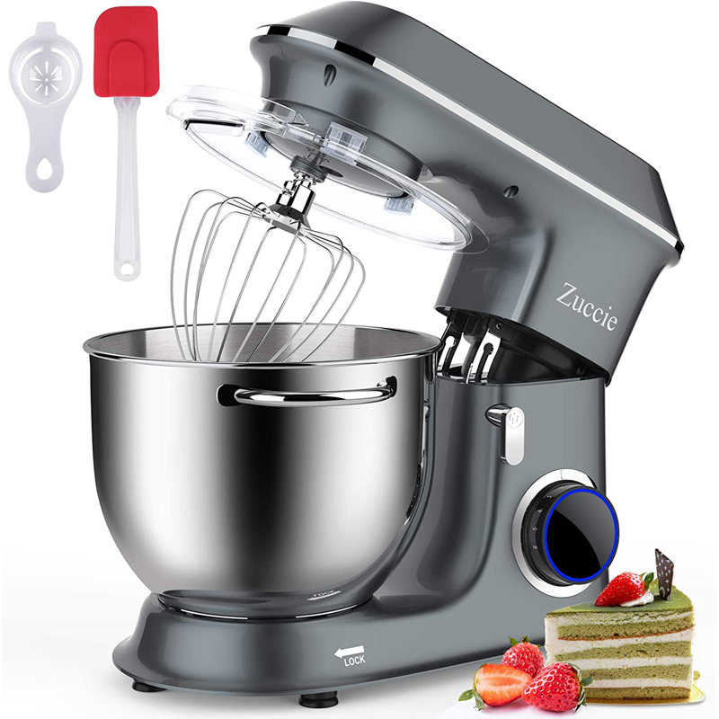 Zuccie Stand Mixer, 6speed Tilthead Food Dough Mixer, 8.5qt 660w Food